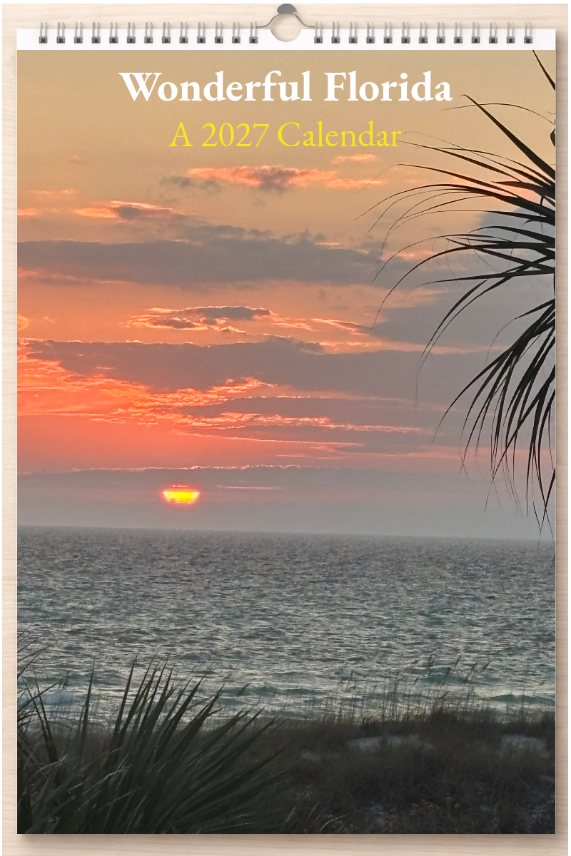 Wonderful Florida: A 2027 Calendar