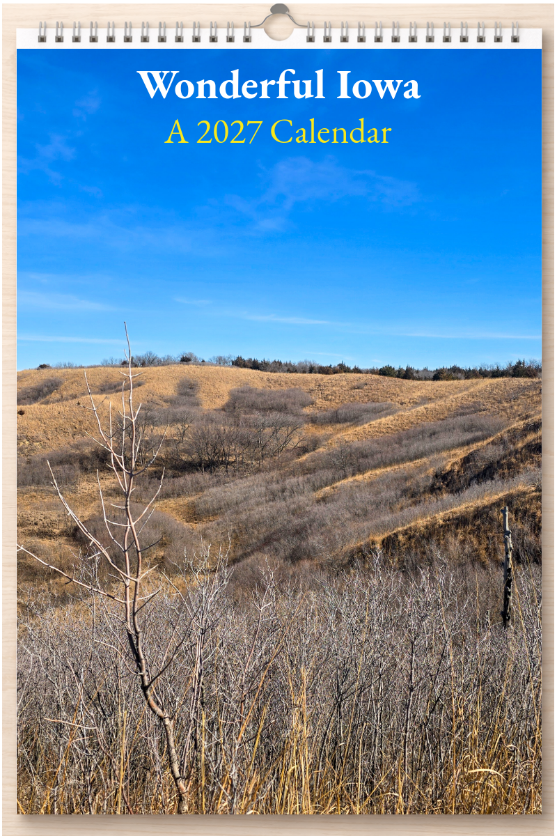 Wonderful Iowa: A 2027 Calendar