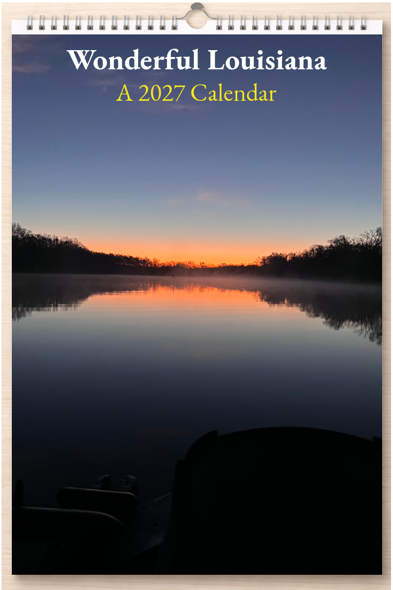 Wonderful Louisiana: A 2027 Calendar