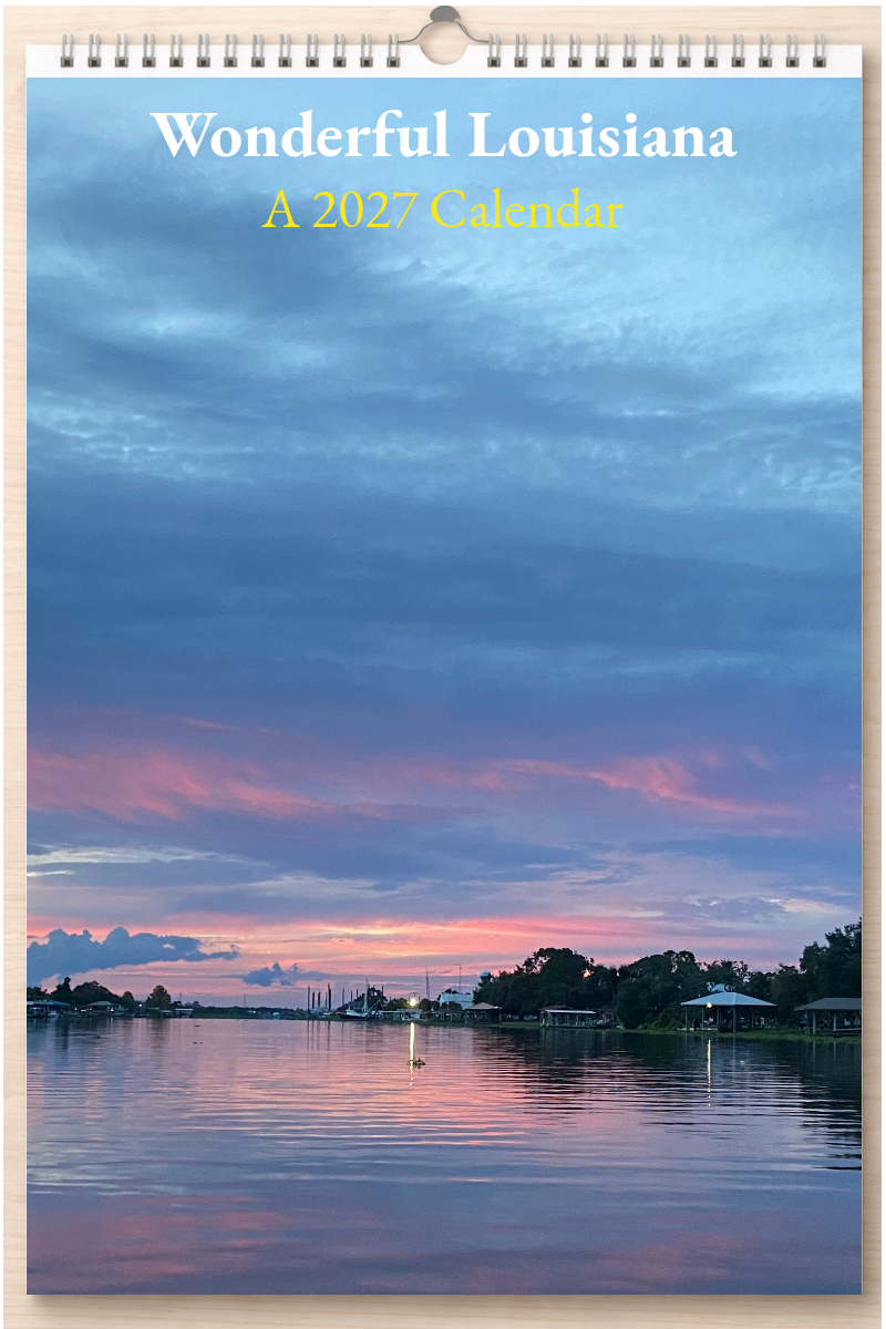Wonderful Louisiana: A 2027 Calendar