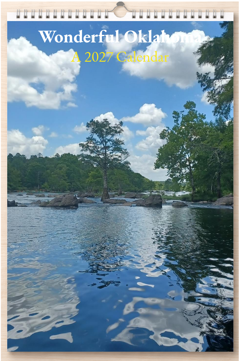 Wonderful Oklahoma: A 2027 Calendar