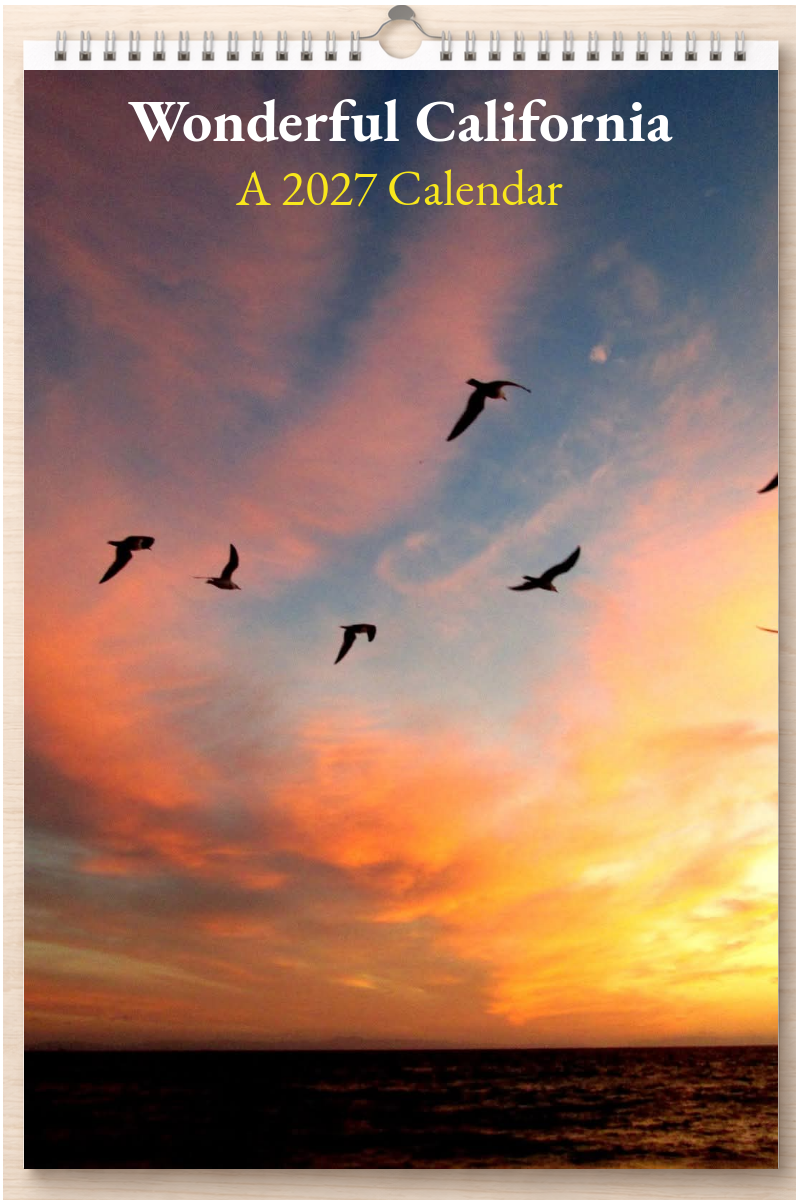 Wonderful California: A 2027 Calendar