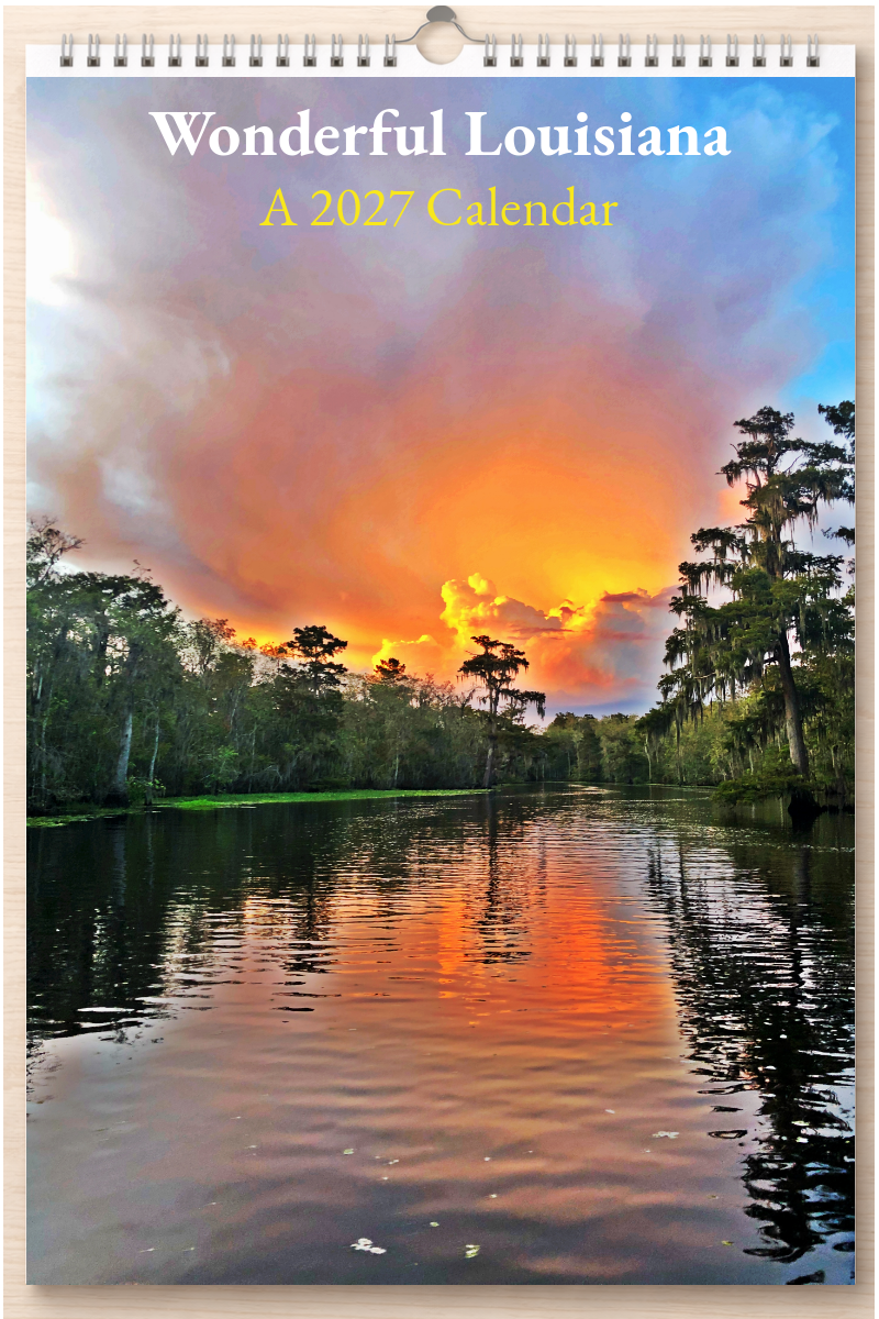 Wonderful Louisiana: A 2027 Calendar