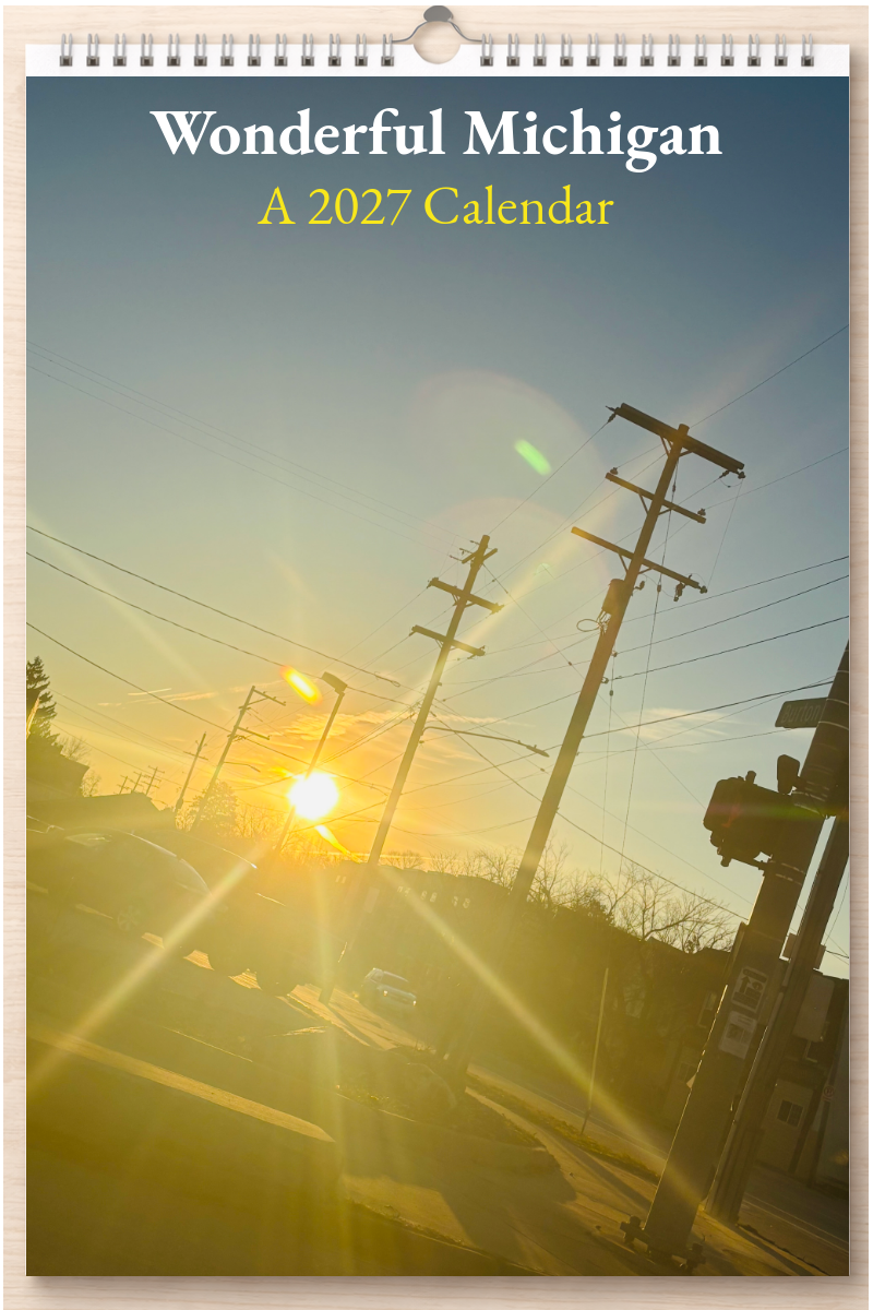 Wonderful Michigan: A 2027 Calendar
