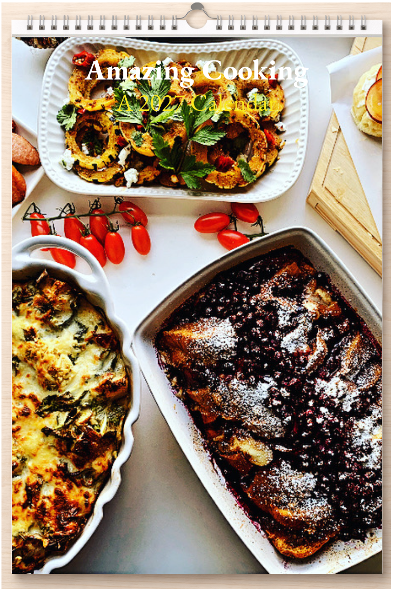 Amazing Cooking: A 2027 Calendar