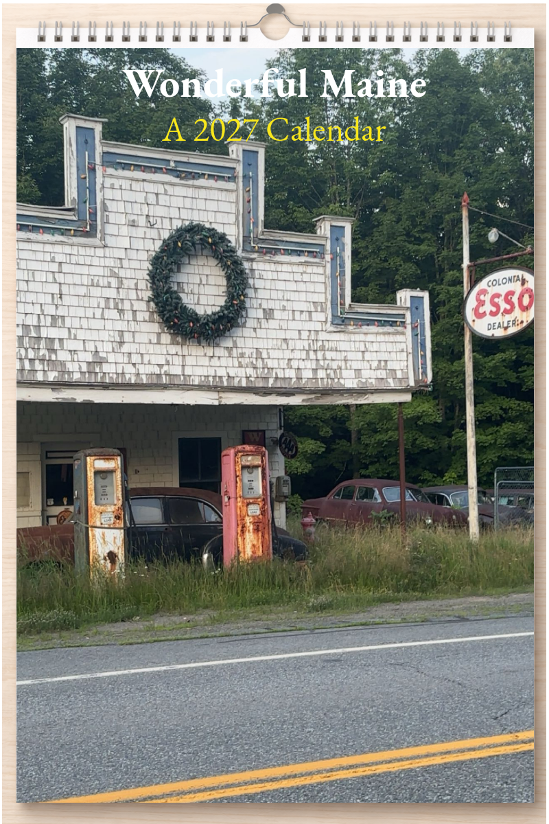 Wonderful Maine: A 2027 Calendar
