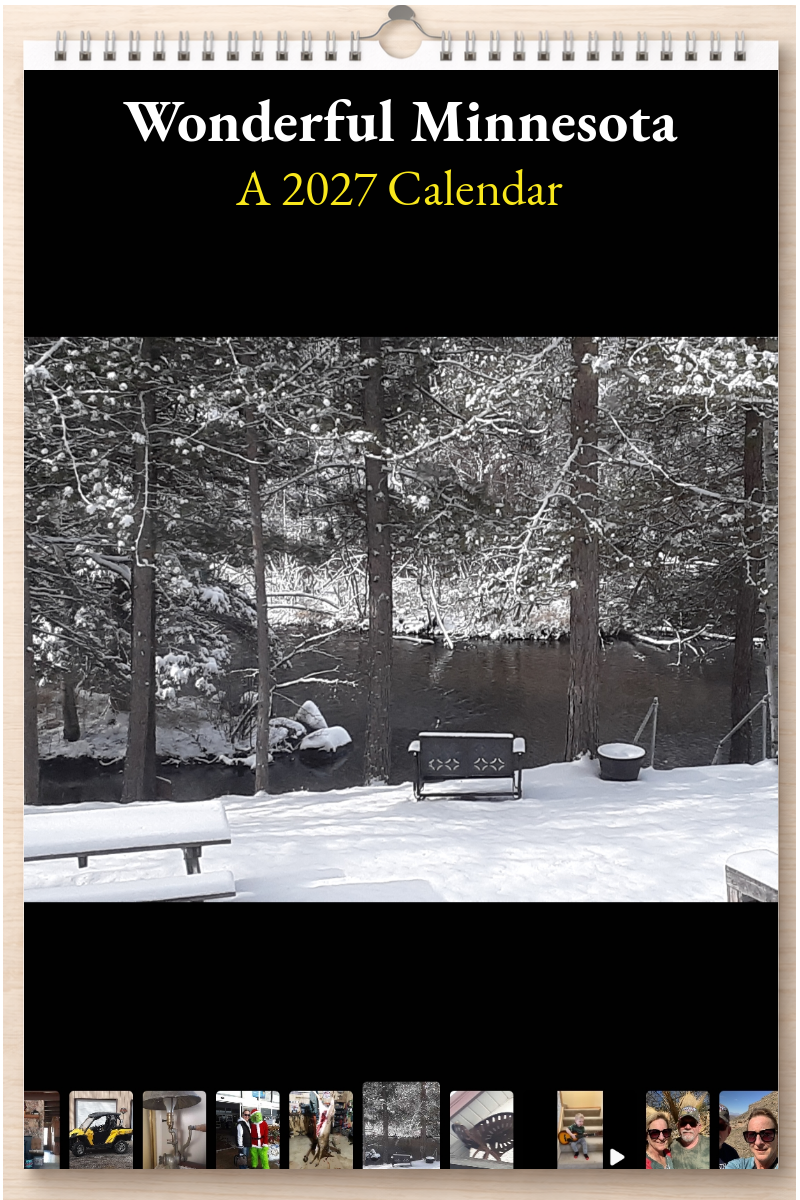 Wonderful Minnesota: A 2027 Calendar
