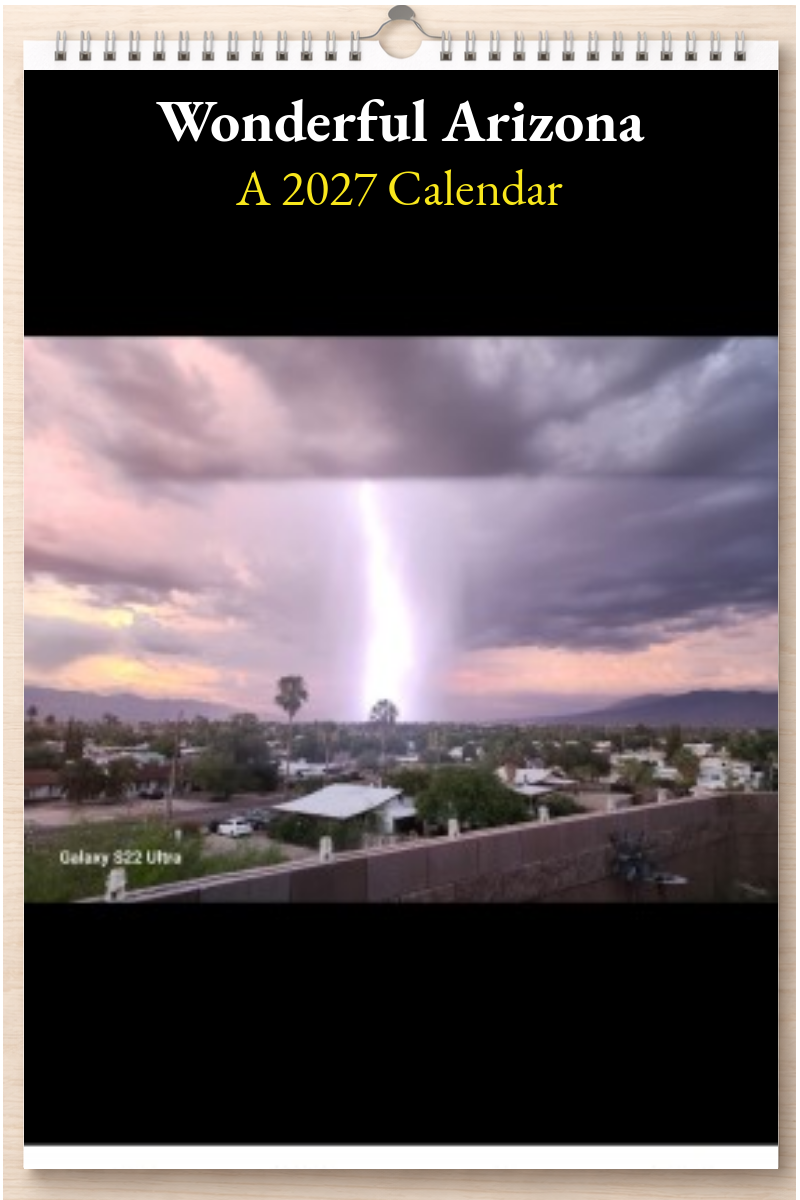 Wonderful Arizona: A 2027 Calendar