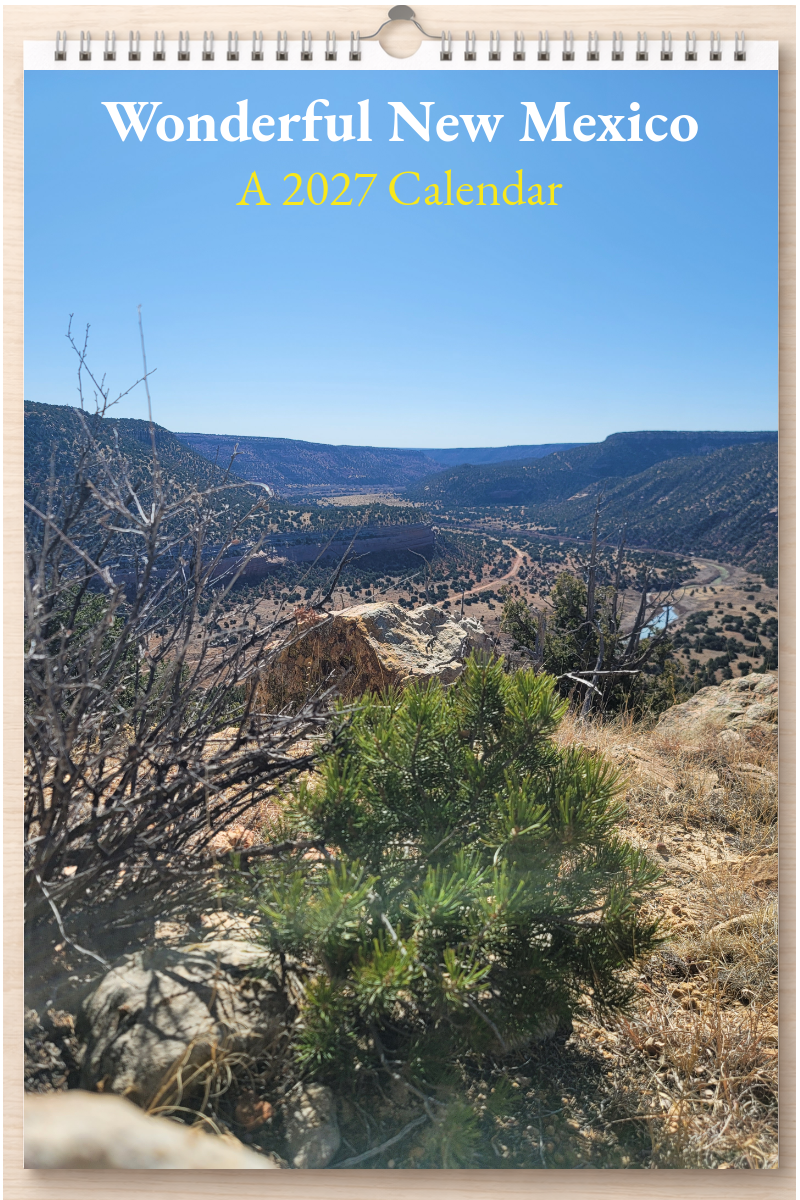 Wonderful New Mexico: A 2027 Calendar