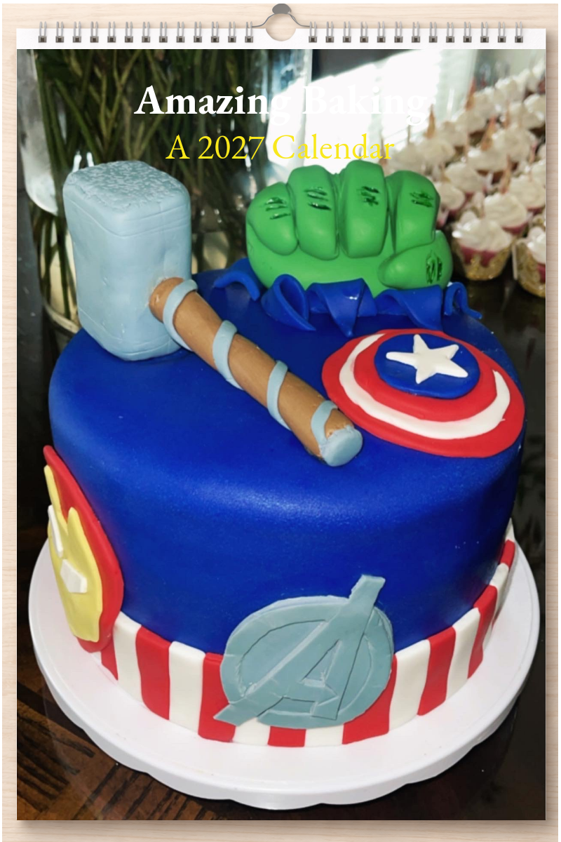 Amazing Baking: A 2027 Calendar