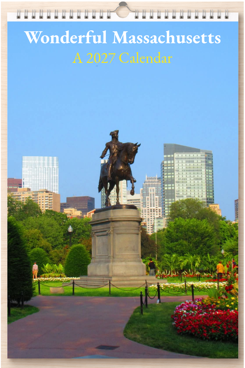 Wonderful Massachusetts: A 2027 Calendar