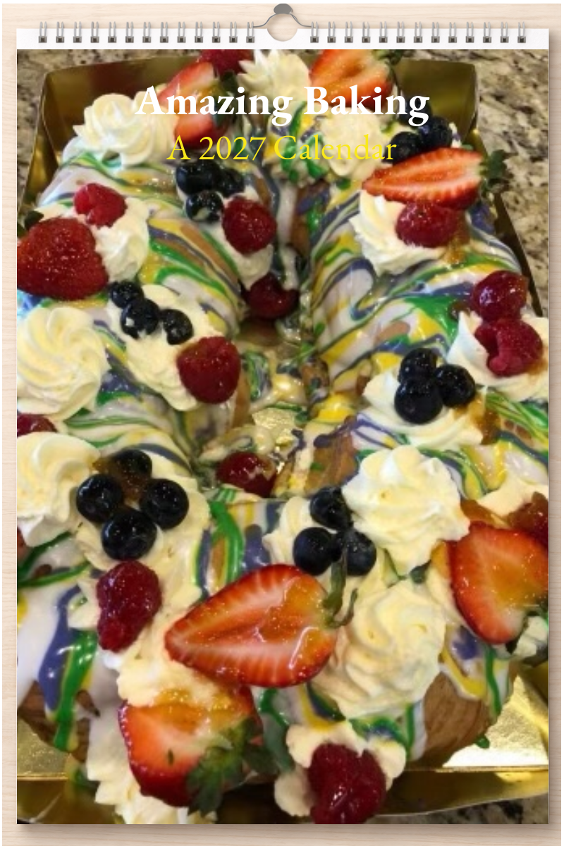 Amazing Baking: A 2027 Calendar