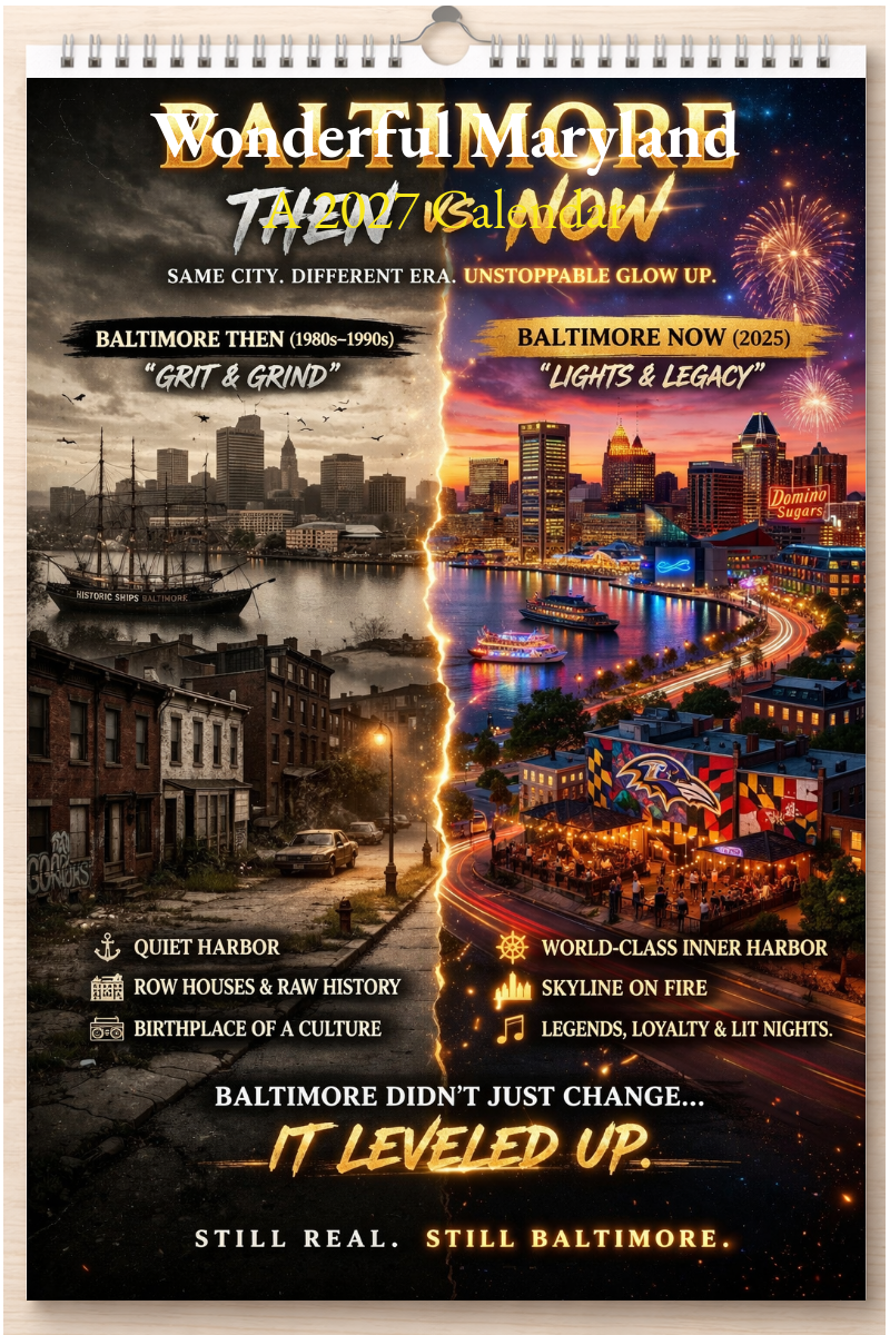 Wonderful Maryland: A 2027 Calendar