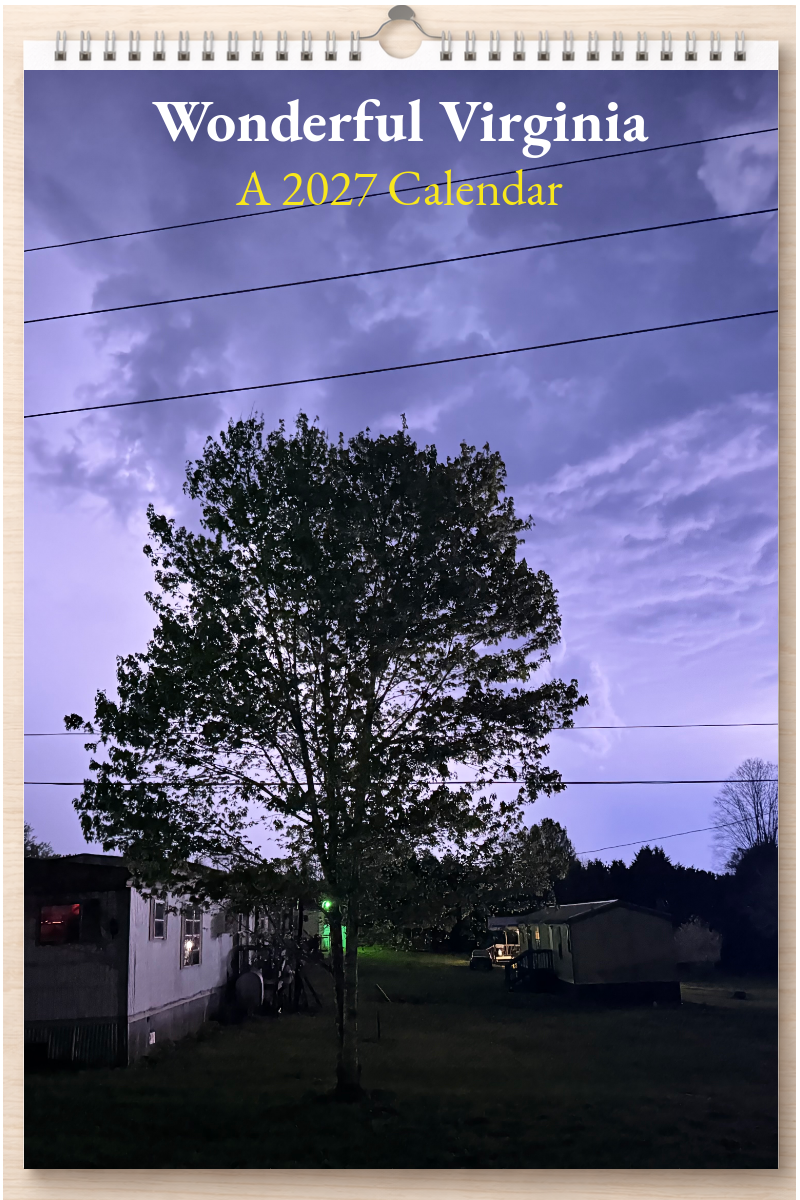 Wonderful Virginia: A 2027 Calendar