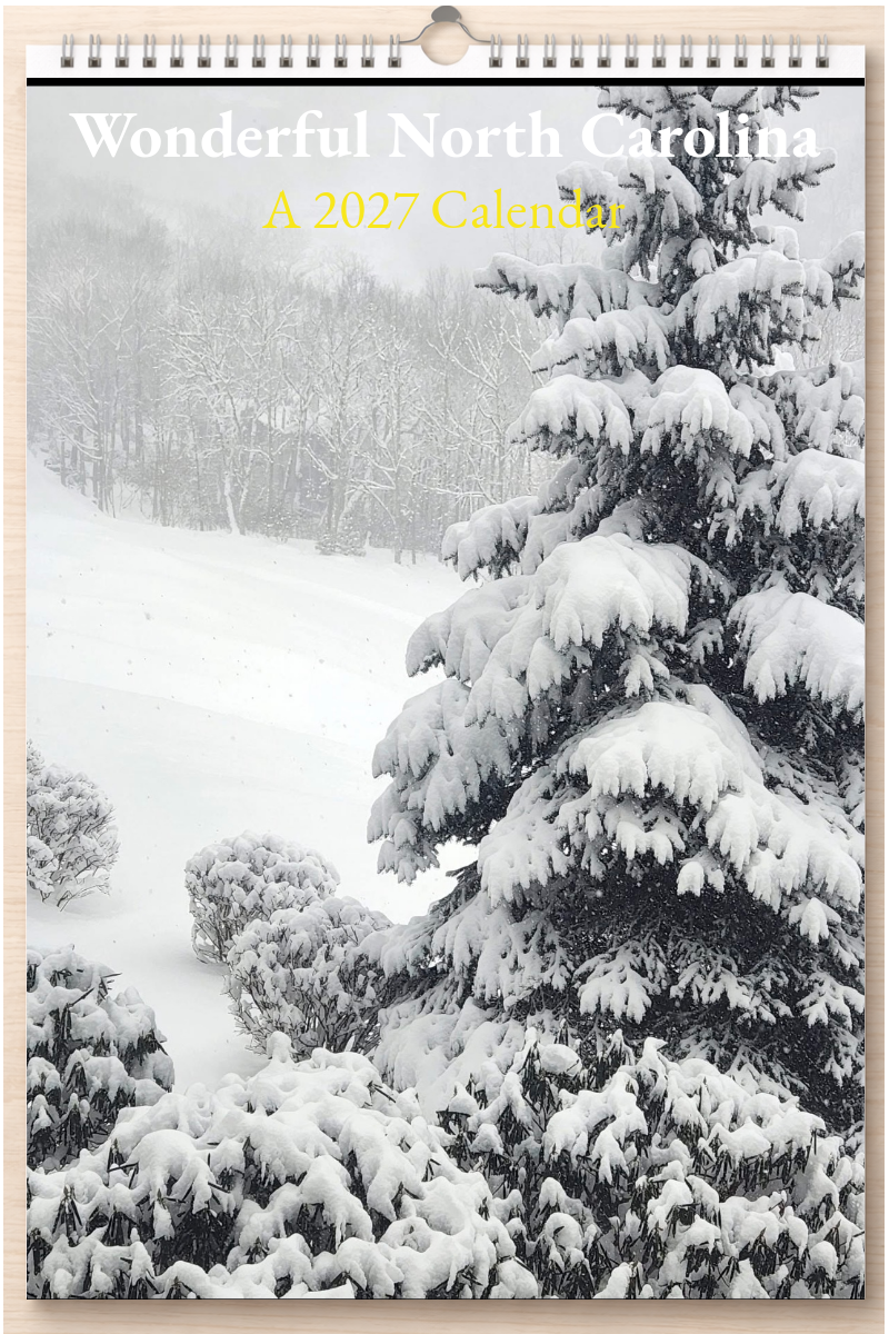 Wonderful North Carolina: A 2027 Calendar