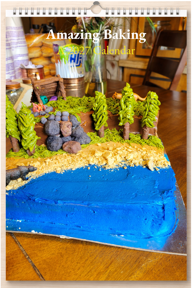Amazing Baking: A 2027 Calendar