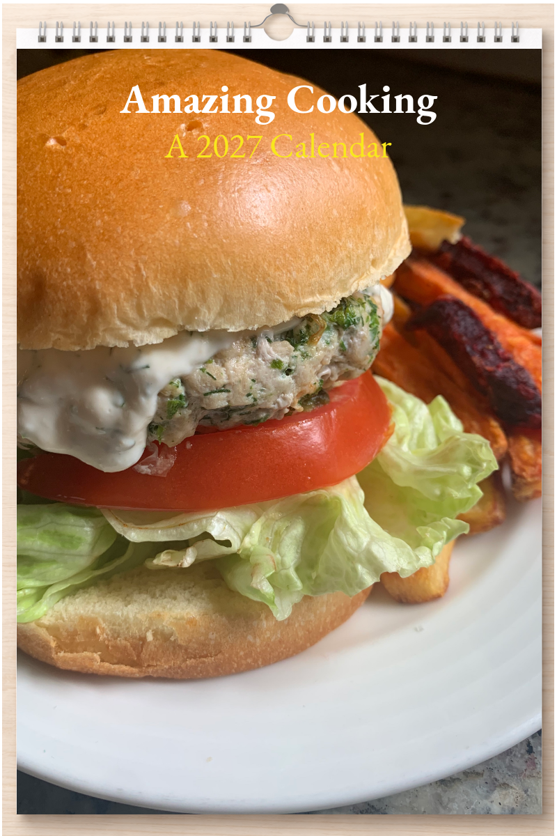 Amazing Cooking: A 2027 Calendar