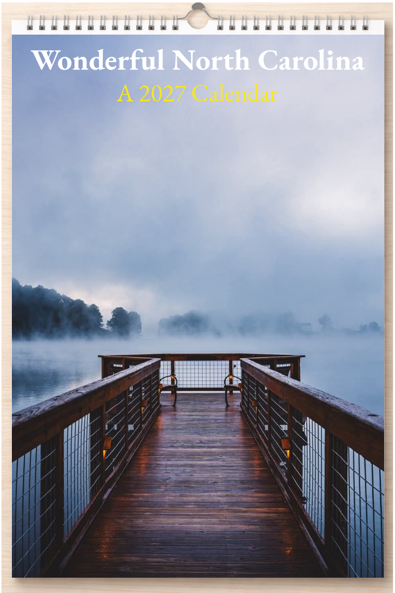 Wonderful North Carolina: A 2027 Calendar