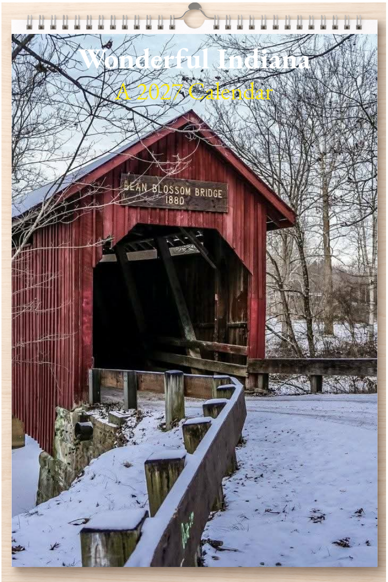 Wonderful Indiana: A 2027 Calendar
