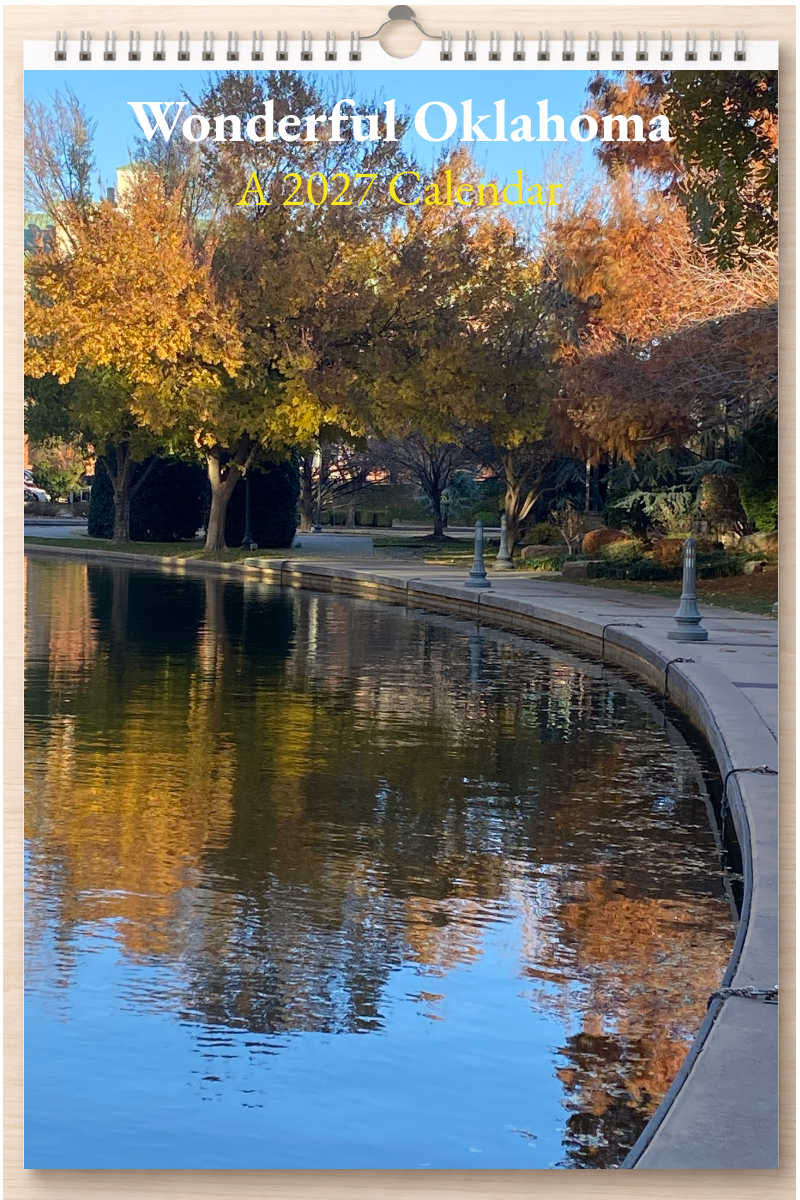 Wonderful Oklahoma: A 2027 Calendar