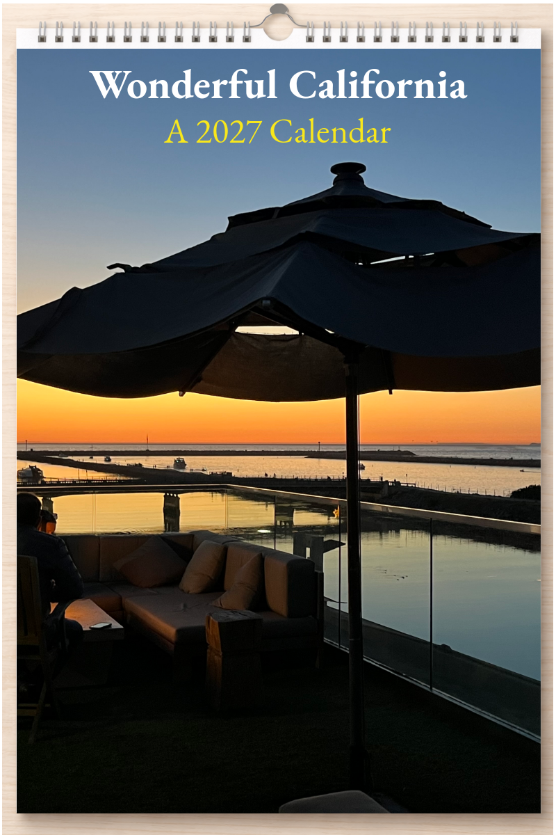 Wonderful California: A 2027 Calendar