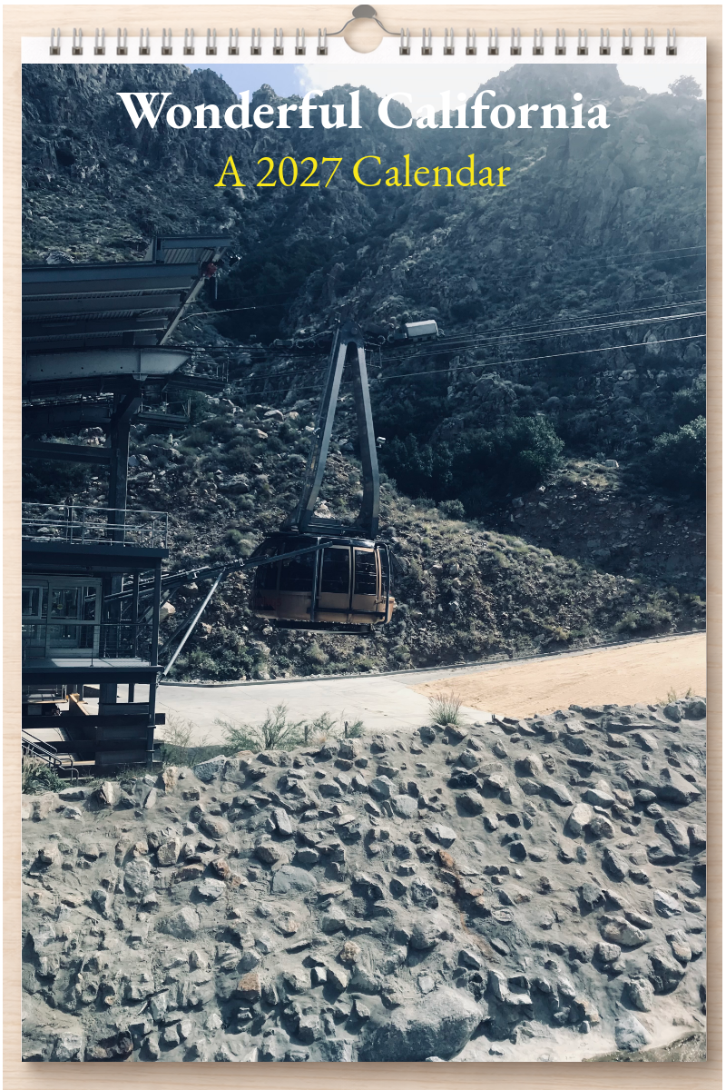 Wonderful California: A 2027 Calendar