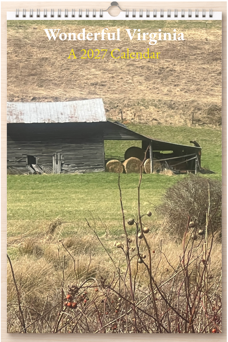Wonderful Virginia: A 2027 Calendar
