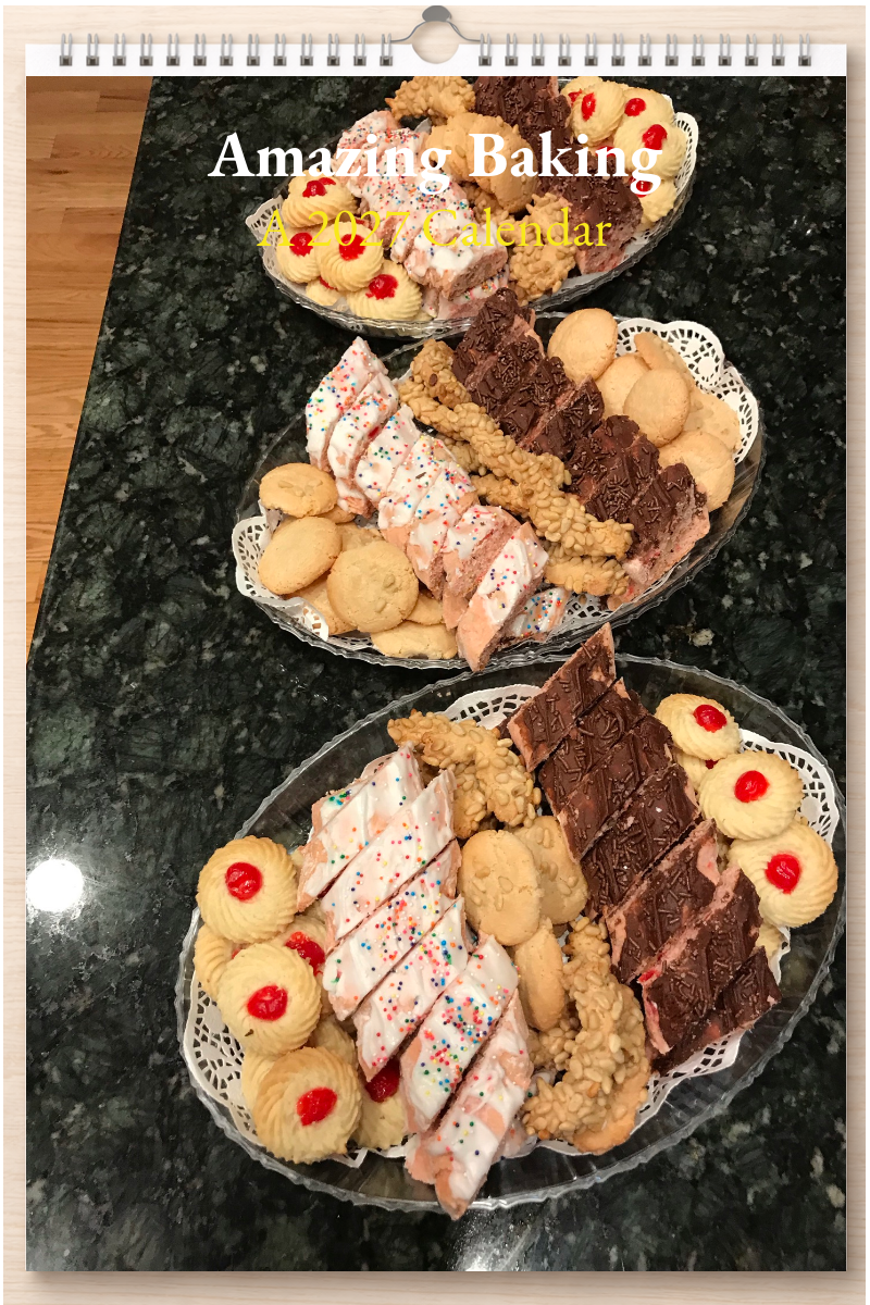 Amazing Baking: A 2027 Calendar
