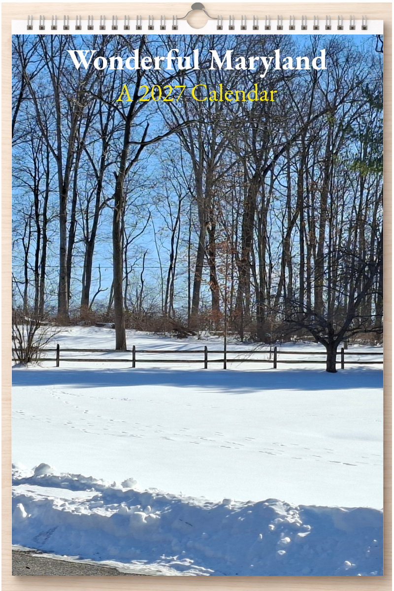Wonderful Maryland: A 2027 Calendar