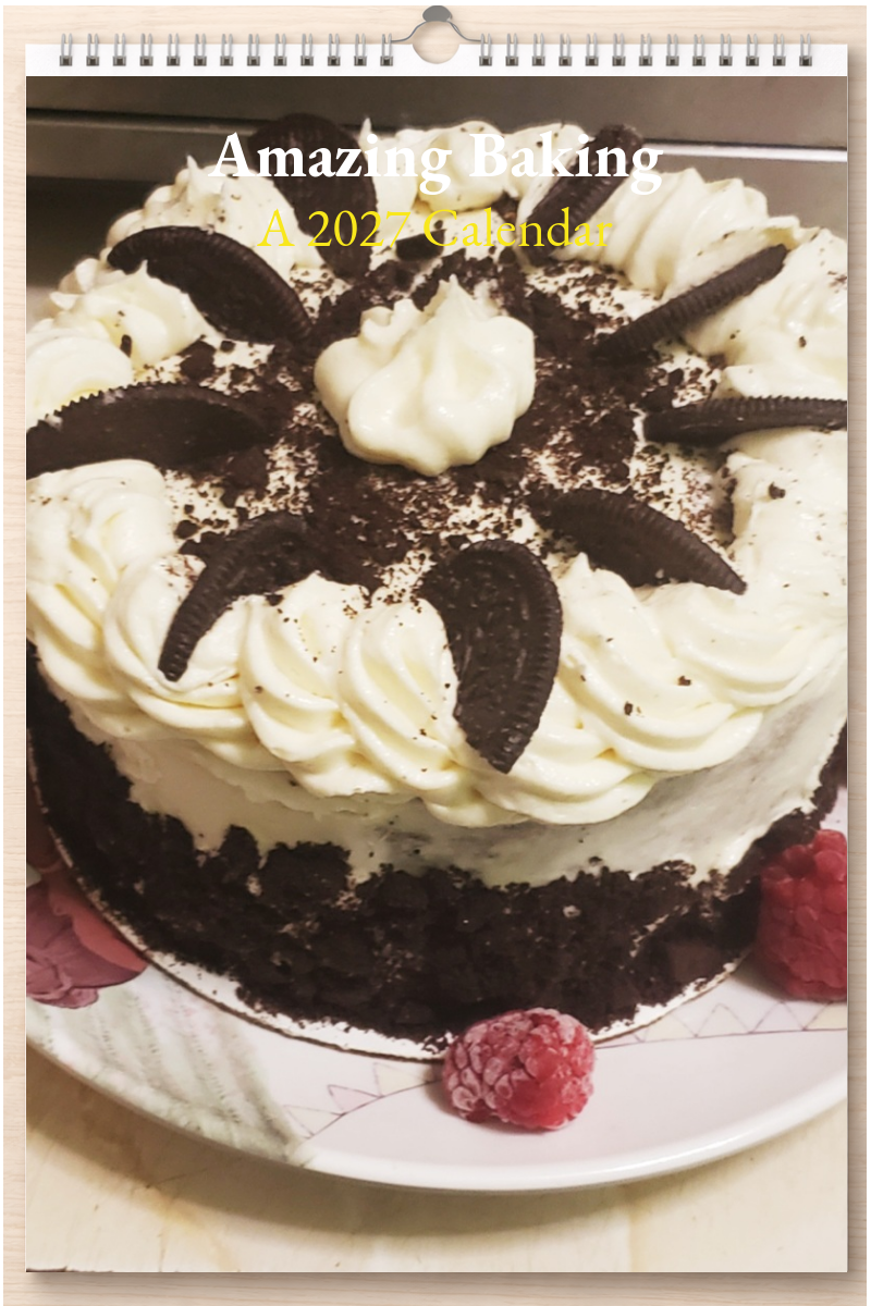Amazing Baking: A 2027 Calendar
