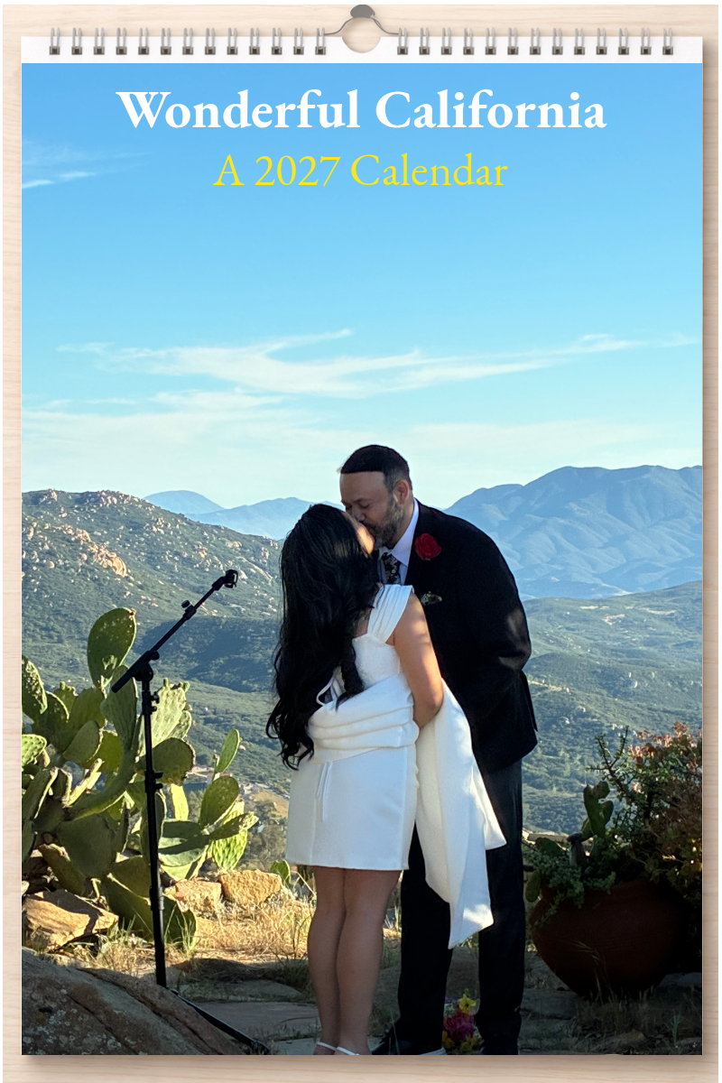 Wonderful California: A 2027 Calendar