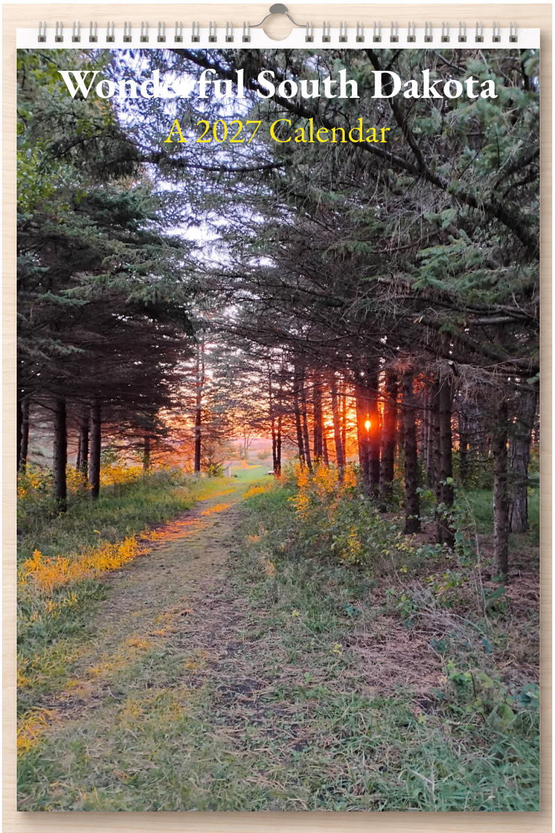 Wonderful South Dakota: A 2027 Calendar