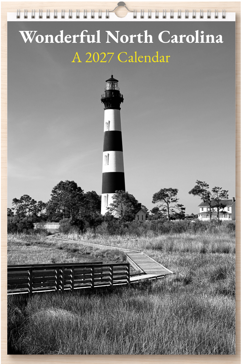 Wonderful North Carolina: A 2027 Calendar