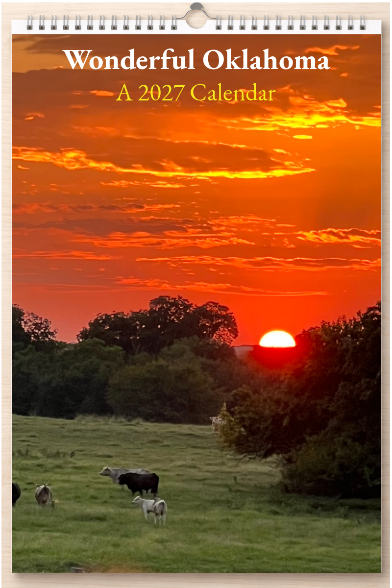 Wonderful Oklahoma: A 2027 Calendar