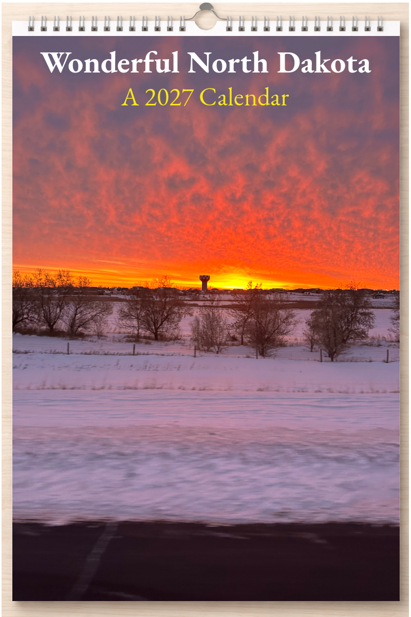 Wonderful North Dakota: A 2027 Calendar