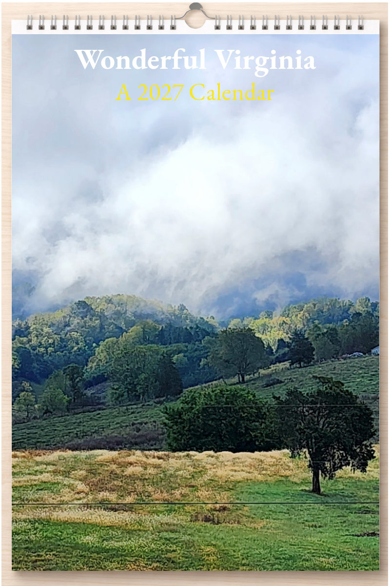 Wonderful Virginia: A 2027 Calendar