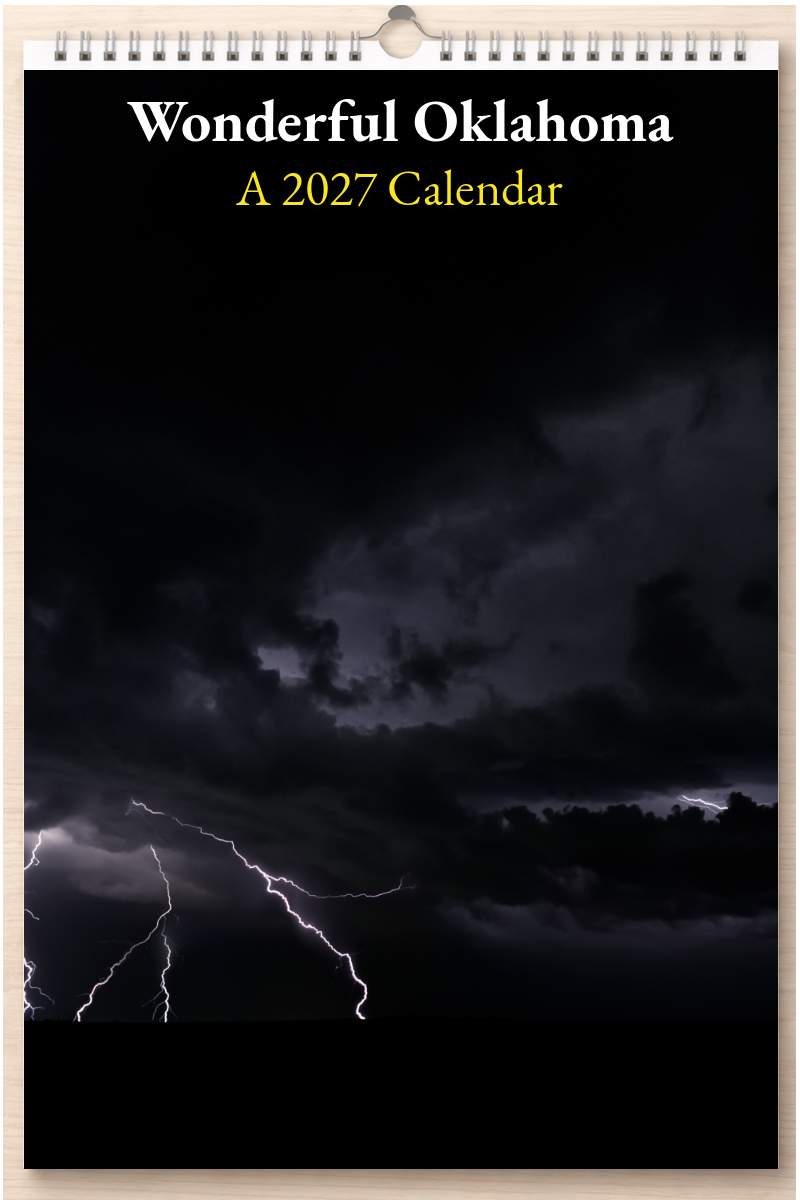 Wonderful Oklahoma: A 2027 Calendar