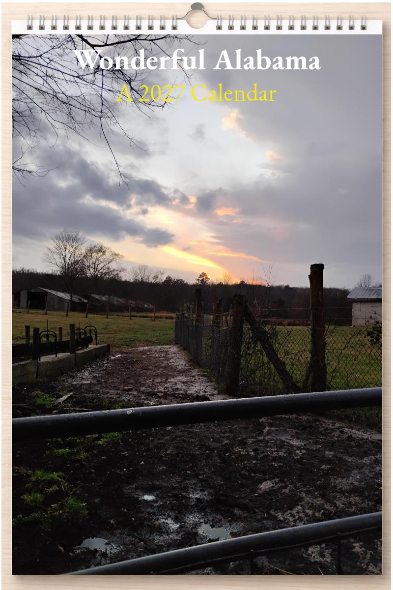 Wonderful Alabama: A 2027 Calendar