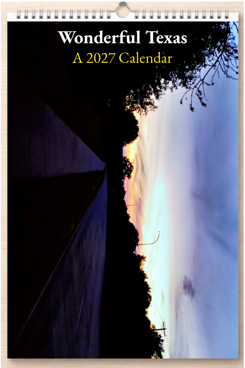 Wonderful Texas: A 2027 Calendar