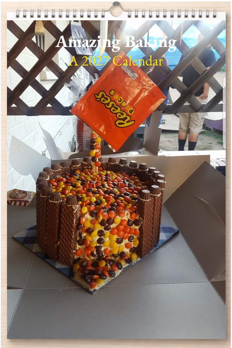 Amazing Baking: A 2027 Calendar