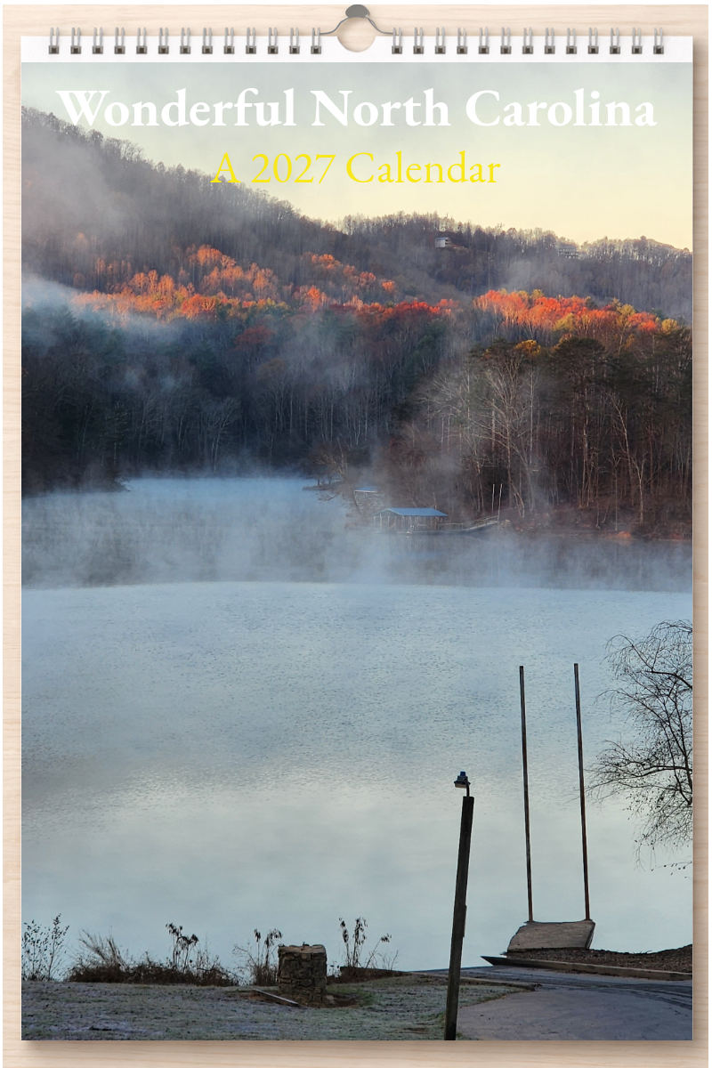 Wonderful North Carolina: A 2027 Calendar