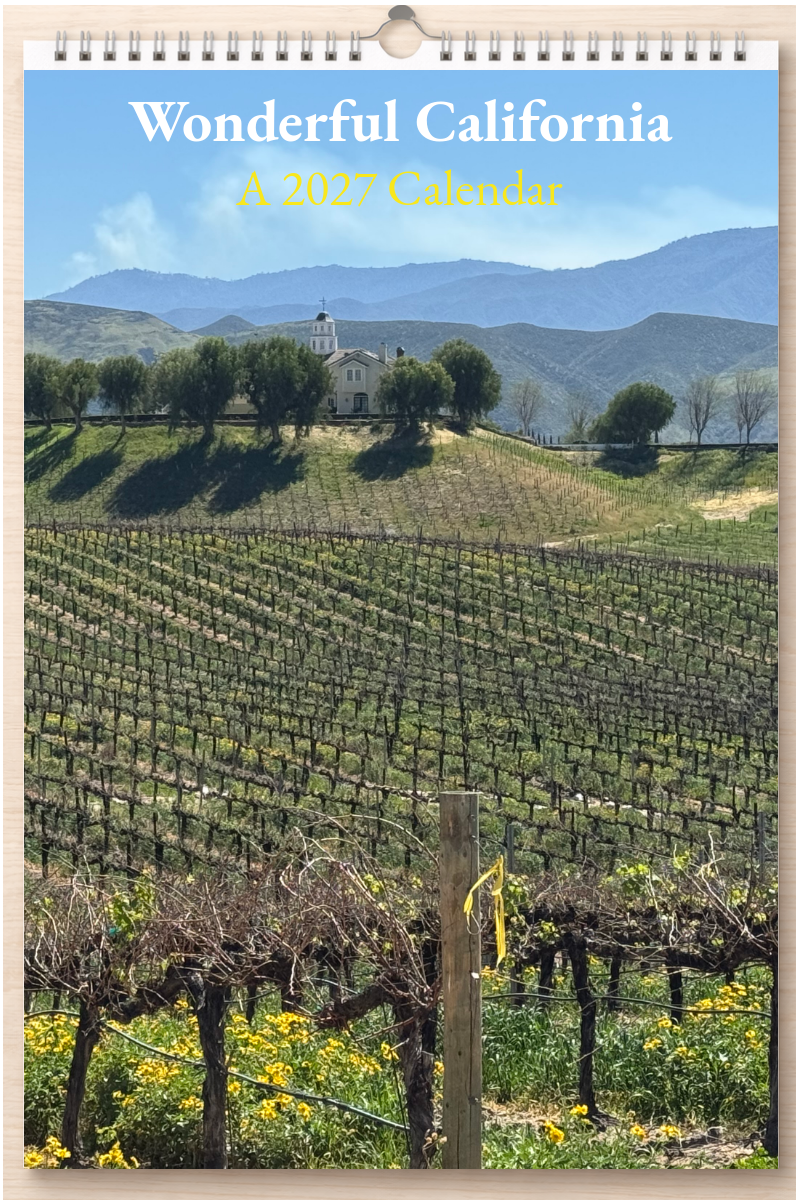 Wonderful California: A 2027 Calendar