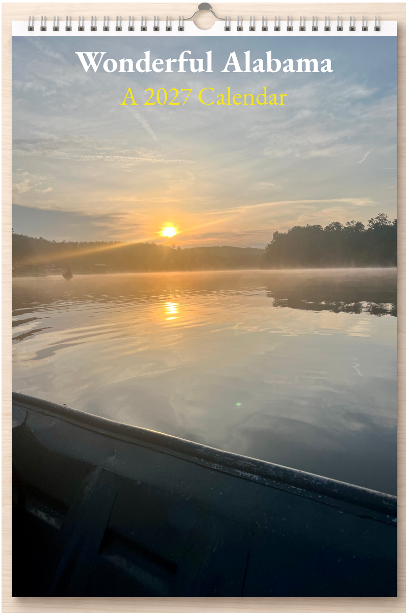 Wonderful Alabama: A 2027 Calendar