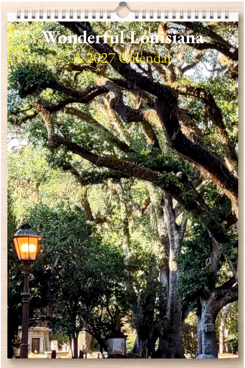 Wonderful Louisiana: A 2027 Calendar