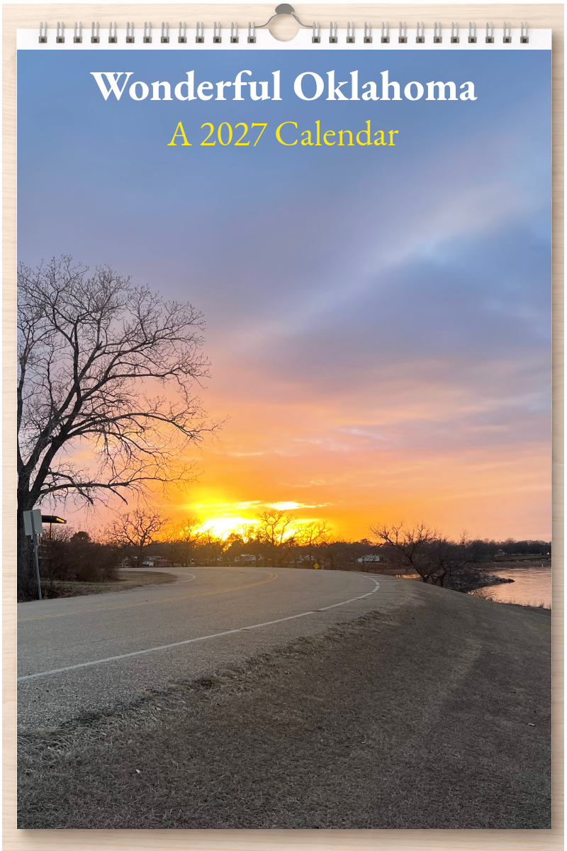 Wonderful Oklahoma: A 2027 Calendar