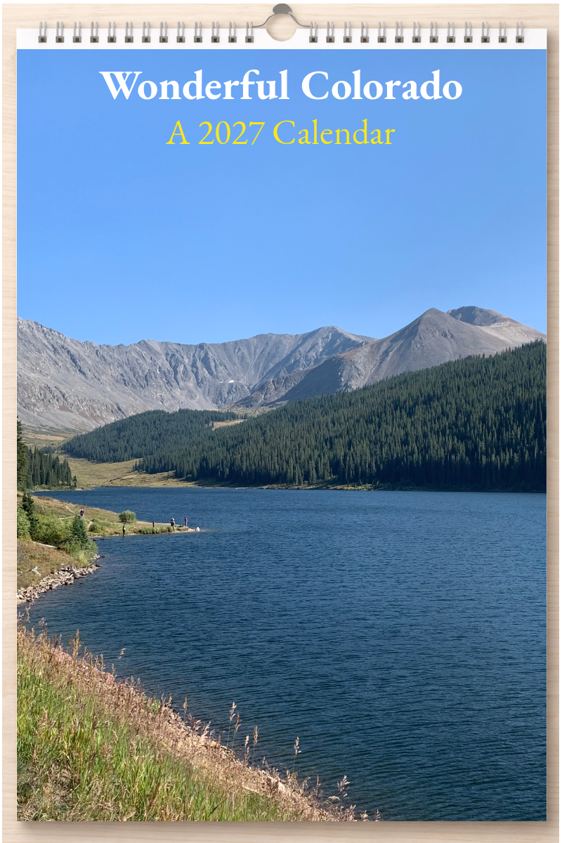 Wonderful Colorado: A 2027 Calendar