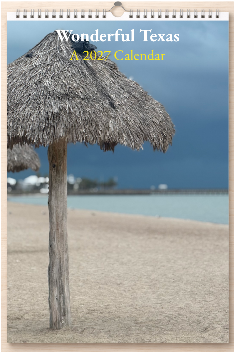 Wonderful Texas: A 2027 Calendar
