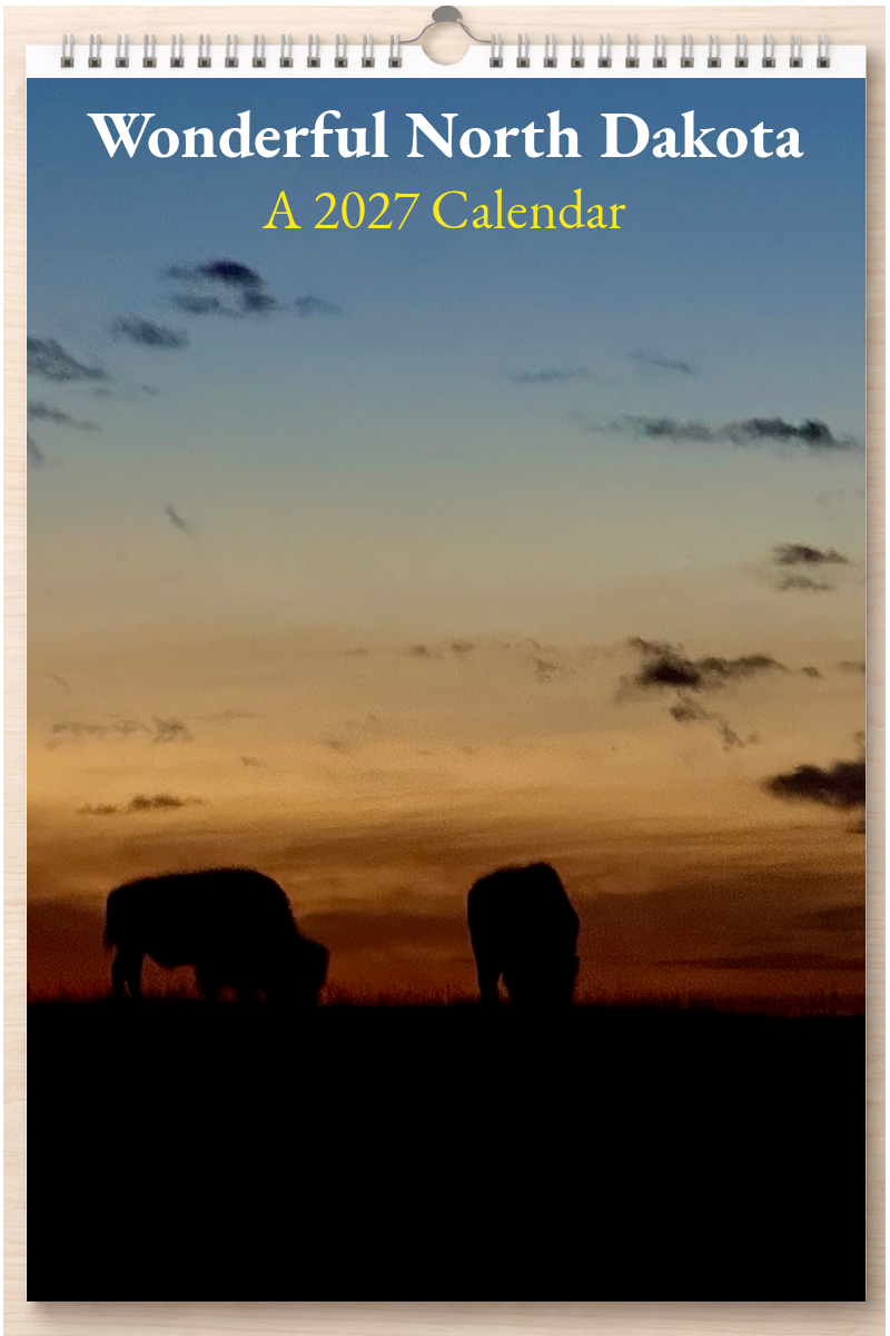 Wonderful North Dakota: A 2027 Calendar
