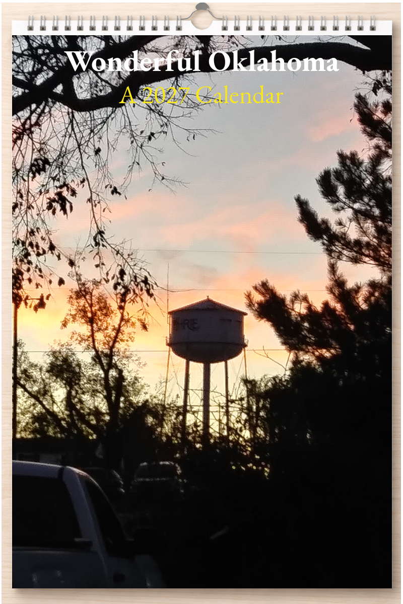 Wonderful Oklahoma: A 2027 Calendar