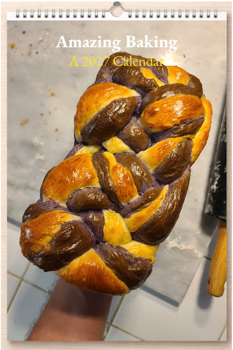 Amazing Baking: A 2027 Calendar